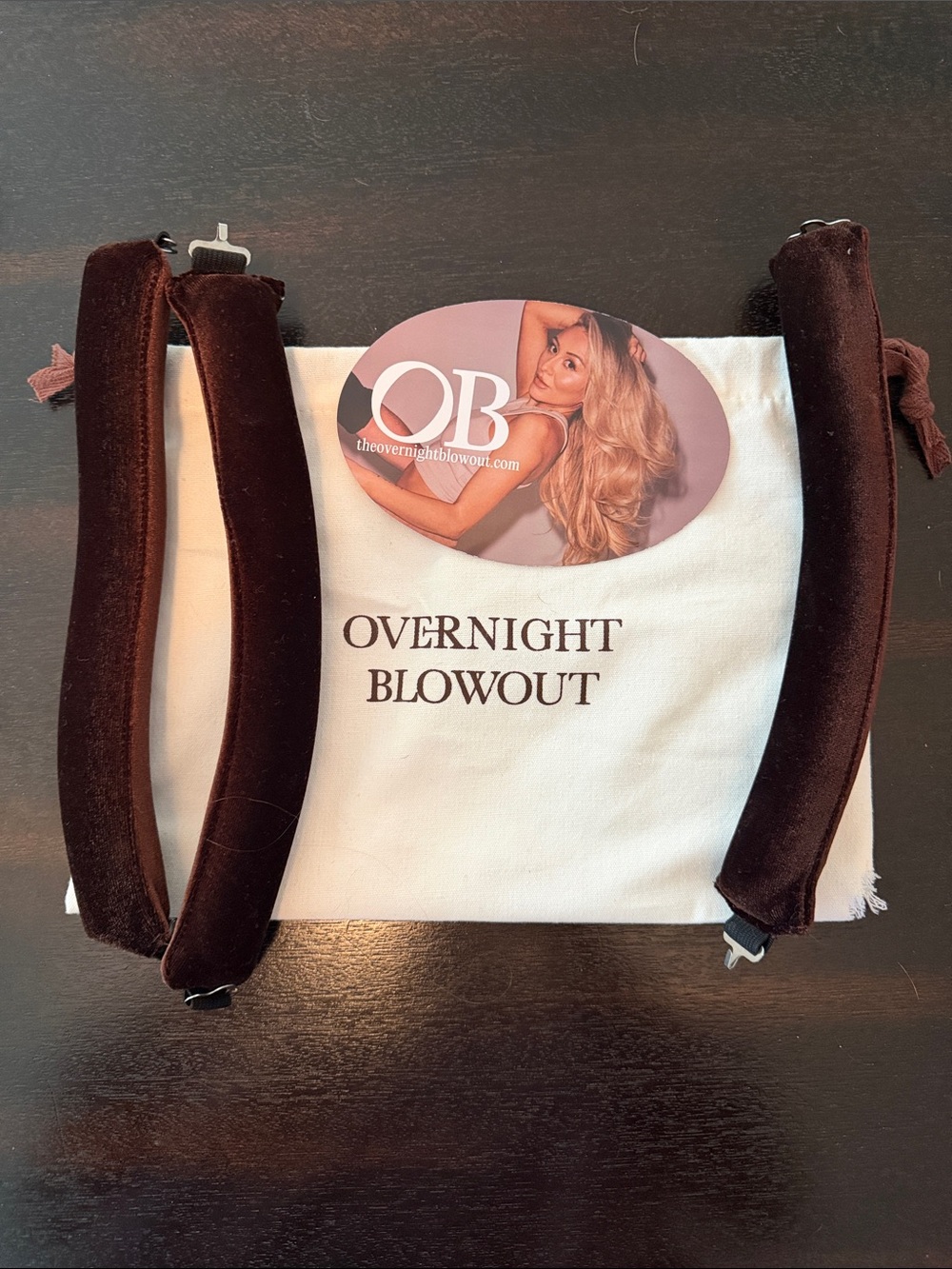 Overnight Blowout Velvet Hair Rollers - Brown